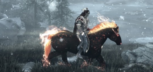 上古卷轴5重制版烈焰马奔跑姿势MOD v2.58 上古卷轴5重制版烈焰马奔跑姿势MOD v2.58