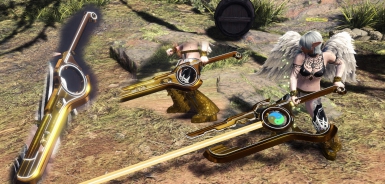 怪物猎人世界冰原神剑莫纳德纹理包MOD v2.54 怪物猎人世界冰原神剑莫纳德纹理包MOD v2.54