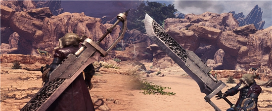 怪物猎人世界冰原绚辉盾斧大剑MOD v3.63 怪物猎人世界冰原绚辉盾斧大剑MOD v3.63