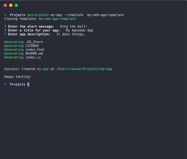 Boilerplato(样板源代码生成工具) v1.0.8 Boilerplato(样板源代码生成工具) v1.0.8