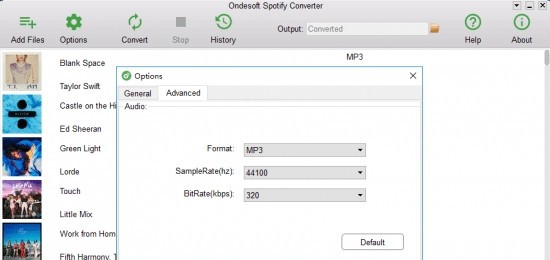 Ondesoft Spotify Converter(音频转换器) v3.0.5 Ondesoft Spotify Converter(音频转换器) v3.0.5