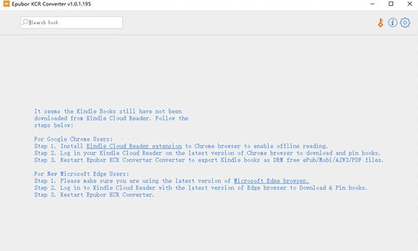 Epubor KCR Converter(电子书格式转换工具) v1.0.1.199 Epubor KCR Converter(电子书格式转换工具) v1.0.1.199