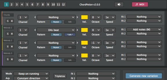 ChordPotion(MIDI音序器) v2.0.5 ChordPotion(MIDI音序器) v2.0.5