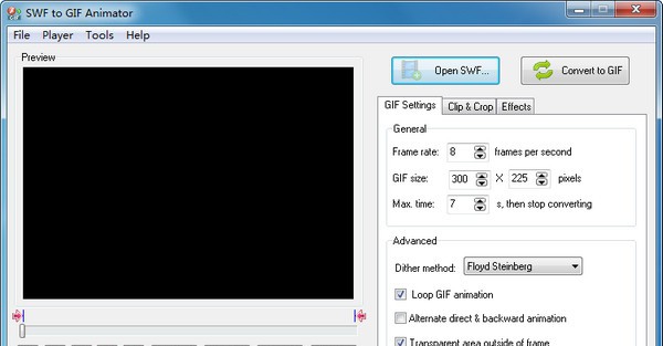 SWF to GIF Animator(SWF转gif) v1.5 SWF to GIF Animator(SWF转gif) v1.5