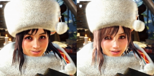 怪物猎人世界冰原更可爱的脸部模型MOD v3.89 怪物猎人世界冰原更可爱的脸部模型MOD v3.89