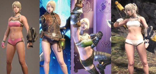 怪物猎人世界冰原多种泳衣MOD v3.53 怪物猎人世界冰原多种泳衣MOD v3.53