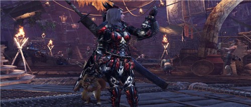 怪物猎人世界冰原恐惧女剑灵套装MOD v3.87 怪物猎人世界冰原恐惧女剑灵套装MOD v3.87