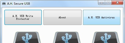A.H.Secure USB(USB写入保护工具) v2.5 A.H.Secure USB(USB写入保护工具) v2.5