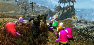 上古卷轴5糖豆人MOD v1.9