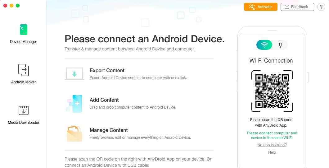 安卓设备助手AnyDroid v7.3.0.20200824 安卓设备助手AnyDroid v7.3.0.20200824
