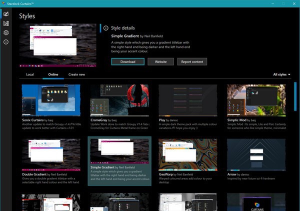 Stardock Curtains(Win10主题美化软件) v9.5.3.5 Stardock Curtains(Win10主题美化软件) v9.5.3.5