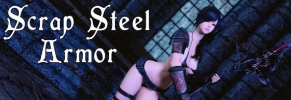 上古卷轴5重制版清凉妖娆钢铁盔甲MOD v3.74