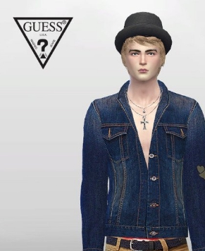 模拟人生4男士户外牛仔夹克MOD v3.57 模拟人生4男士户外牛仔夹克MOD v3.57