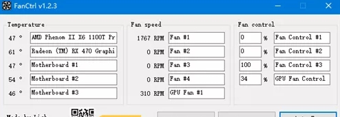 FanCtrl(电脑风扇调节) v1.2.9 FanCtrl(电脑风扇调节) v1.2.9
