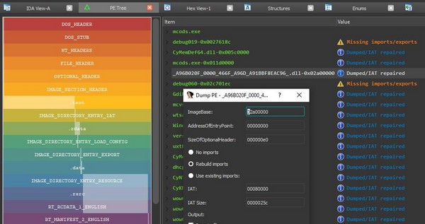 PE Tree(逆向工程工具) v1.0.33 PE Tree(逆向工程工具) v1.0.33