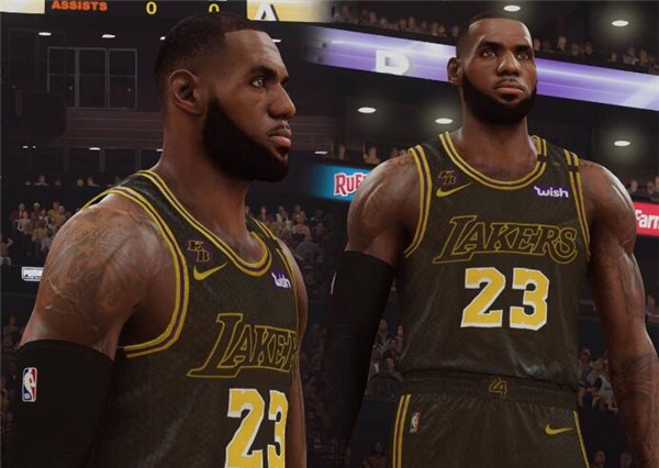 NBA2K21湖人黑金球衣MOD v2.13 NBA2K21湖人黑金球衣MOD v2.13