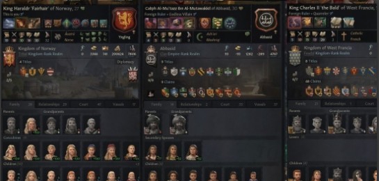 十字军之王3调整人物UIMOD v1.89 十字军之王3调整人物UIMOD v1.89