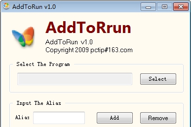 AddToRun(文件路径重命名) v1.5 AddToRun(文件路径重命名) v1.5
