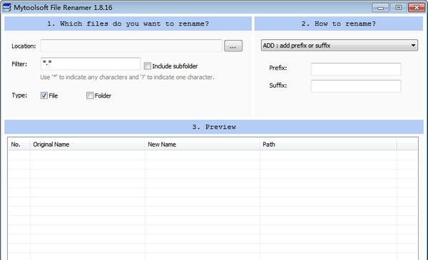 Mytoolsoft File Renamer(批量重命名软件) v1.8.20 Mytoolsoft File Renamer(批量重命名软件) v1.8.20