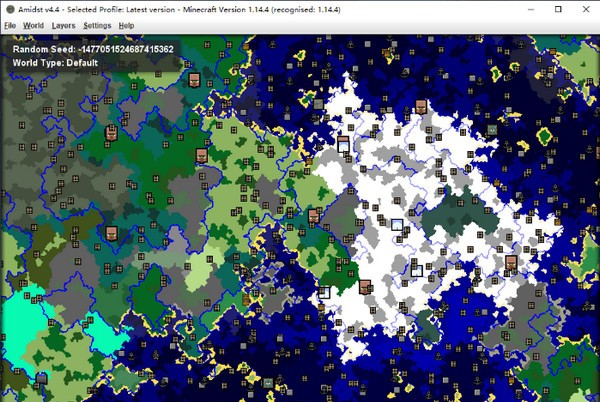 Amidst(区块查看神器) v4.12 Amidst(区块查看神器) v4.12