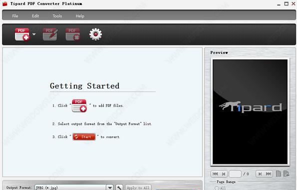 Tipard PDF Converter Platinum v3.3.27 Tipard PDF Converter Platinum v3.3.27
