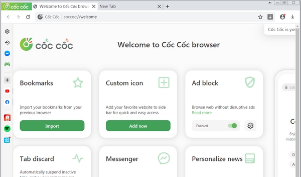 CocCoc浏览器 v90.0.157