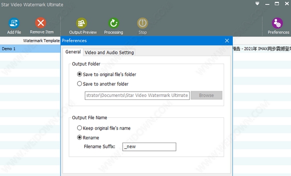 Star Video Watermark Ultimate(视频加水印软件) v3.6 Star Video Watermark Ultimate(视频加水印软件) v3.6