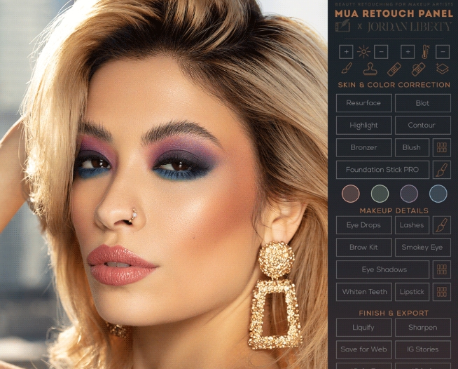 人像精修M.U.A Retouch Panel插件 v1.6 人像精修M.U.A Retouch Panel插件 v1.6