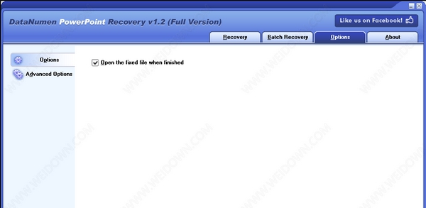 DataNumen PowerPoint Recovery(PPT修复工具) v1.2.0.4 DataNumen PowerPoint Recovery(PPT修复工具) v1.2.0.4