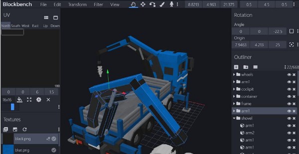 Blockbench(3D建模工具) v3.0.7 Blockbench(3D建模工具) v3.0.7