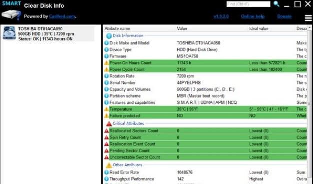 Clear Disk Info v1.9.2.3