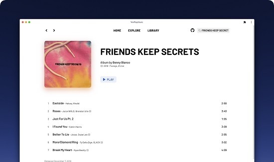 YesPlayMusic(网易云第三方播放器) v2028 YesPlayMusic(网易云第三方播放器) v2028