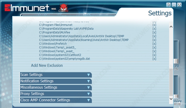 Immunet(电脑杀毒软件) v7.3.2.11965