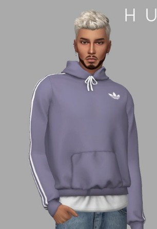 模拟人生4男士阿迪达斯卫衣MOD v3.38