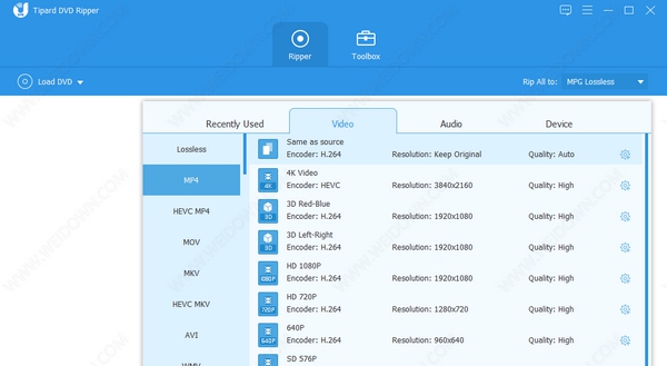 Tipard DVD Ripper(DVD转换工具) v10.0.24 Tipard DVD Ripper(DVD转换工具) v10.0.24