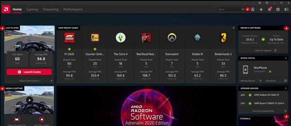 AMD显卡驱动2020版 v20.11.7 AMD显卡驱动2020版 v20.11.7