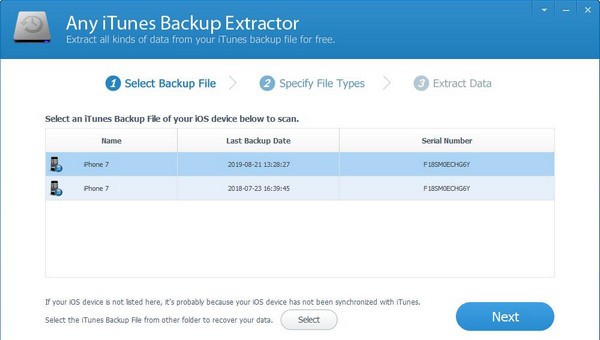 Any iTunes Backup Extractor(iTunes备份提取器) v9.9.8.7 Any iTunes Backup Extractor(iTunes备份提取器) v9.9.8.7