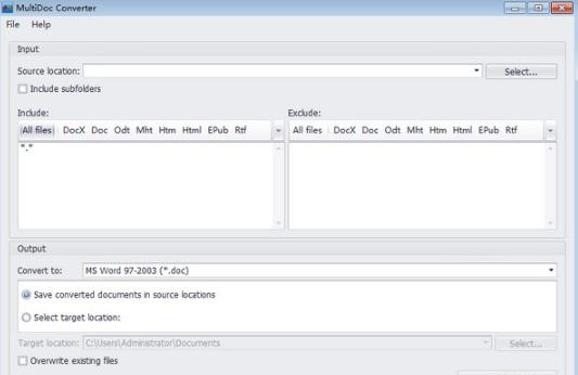 MultiDoc Converter v1.6.5 MultiDoc Converter v1.6.5