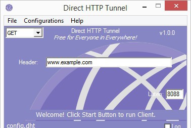 Direct HTTP Tunnel(直接HTTP客户端) v1.0.5 Direct HTTP Tunnel(直接HTTP客户端) v1.0.5