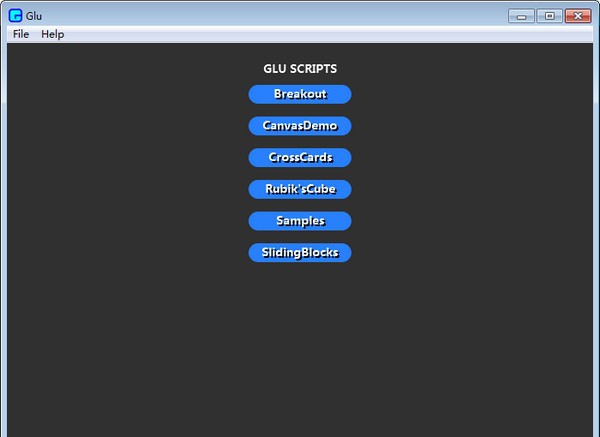 Glu(Lua脚本图形界面) v0.7 Glu(Lua脚本图形界面) v0.7