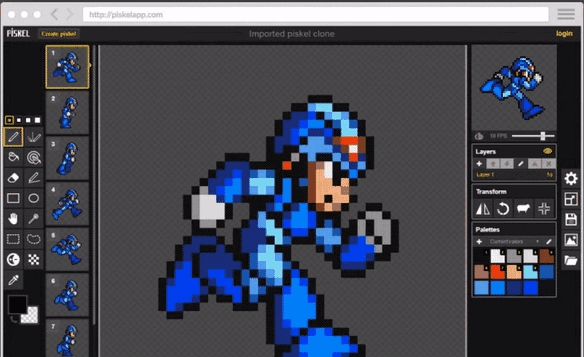 piskel中文版(图像编辑软件) v0.14.8 piskel中文版(图像编辑软件) v0.14.8