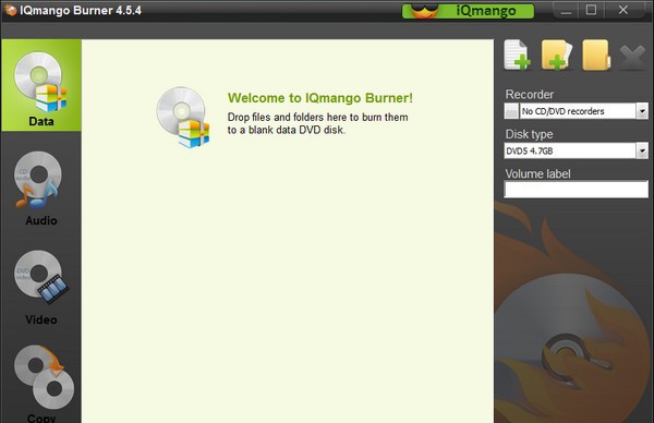 IQmango DVD Burner(光盘刻录工具) v4.5.8 IQmango DVD Burner(光盘刻录工具) v4.5.8