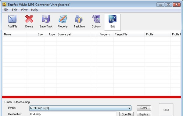 Bluefox WMA MP3 Converter(WMA/MP3音频格式转换) v3.06 Bluefox WMA MP3 Converter(WMA/MP3音频格式转换) v3.06