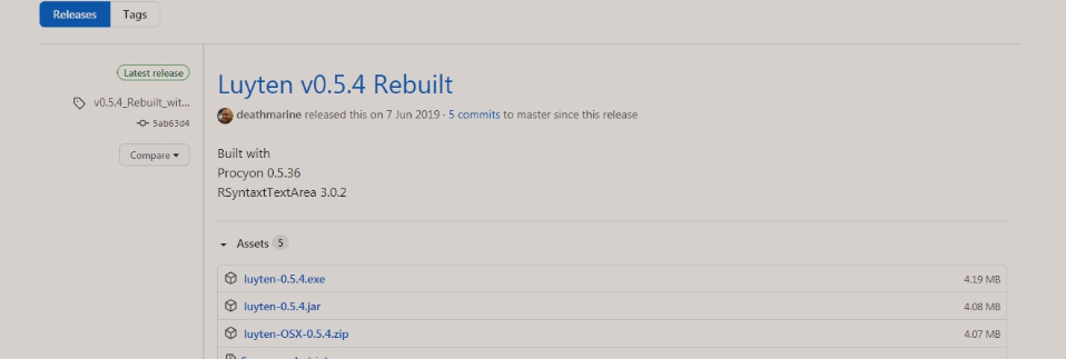 Luyten反编译工具 v0.5.9 Luyten反编译工具 v0.5.9