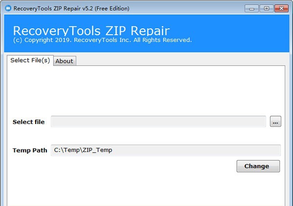 RecoveryTools ZIP Repair(压缩文件修复工具) v5.5 RecoveryTools ZIP Repair(压缩文件修复工具) v5.5