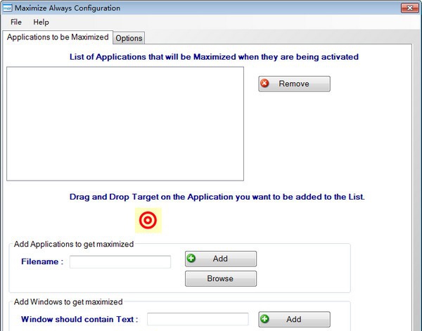 Maximize Always(程序窗口最大化管理工具) v1.7 Maximize Always(程序窗口最大化管理工具) v1.7