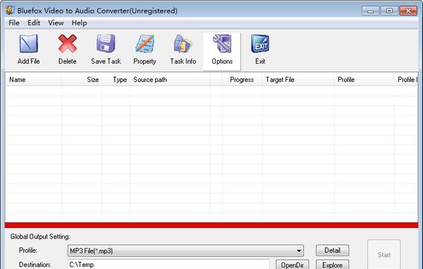 Bluefox Video to Audio Converter(视频音频转换器) v3.05 Bluefox Video to Audio Converter(视频音频转换器) v3.05