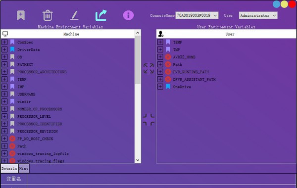EnvEditor(win10环境变量编辑工具) v1.6 EnvEditor(win10环境变量编辑工具) v1.6