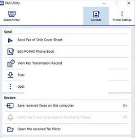 Epson Fax Utility v3.14 Epson Fax Utility v3.14