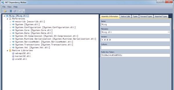 .NET Dependency Walker v1.9.0.41231 .NET Dependency Walker v1.9.0.41231